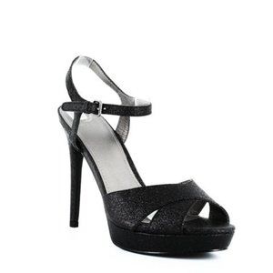 Guess Womens Jordie Dress Sandals, Black, Sz 10 M